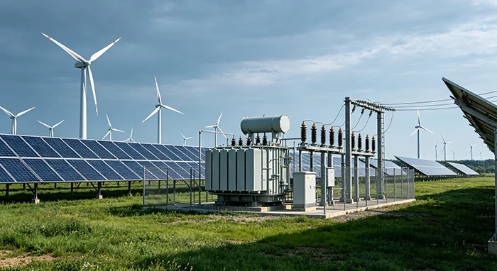 Transformateurs &agrave; &eacute;conomie d'&eacute;nergie personnalis&eacute;s pour un projet de centrale &eacute;lectrique &agrave; &eacute;nergies