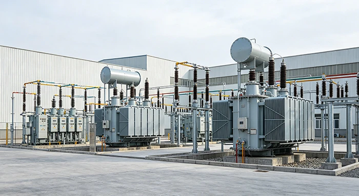 Projet de distribution d'&eacute;nergie dans un parc industriel | Solution de transformateur abaisseur imme